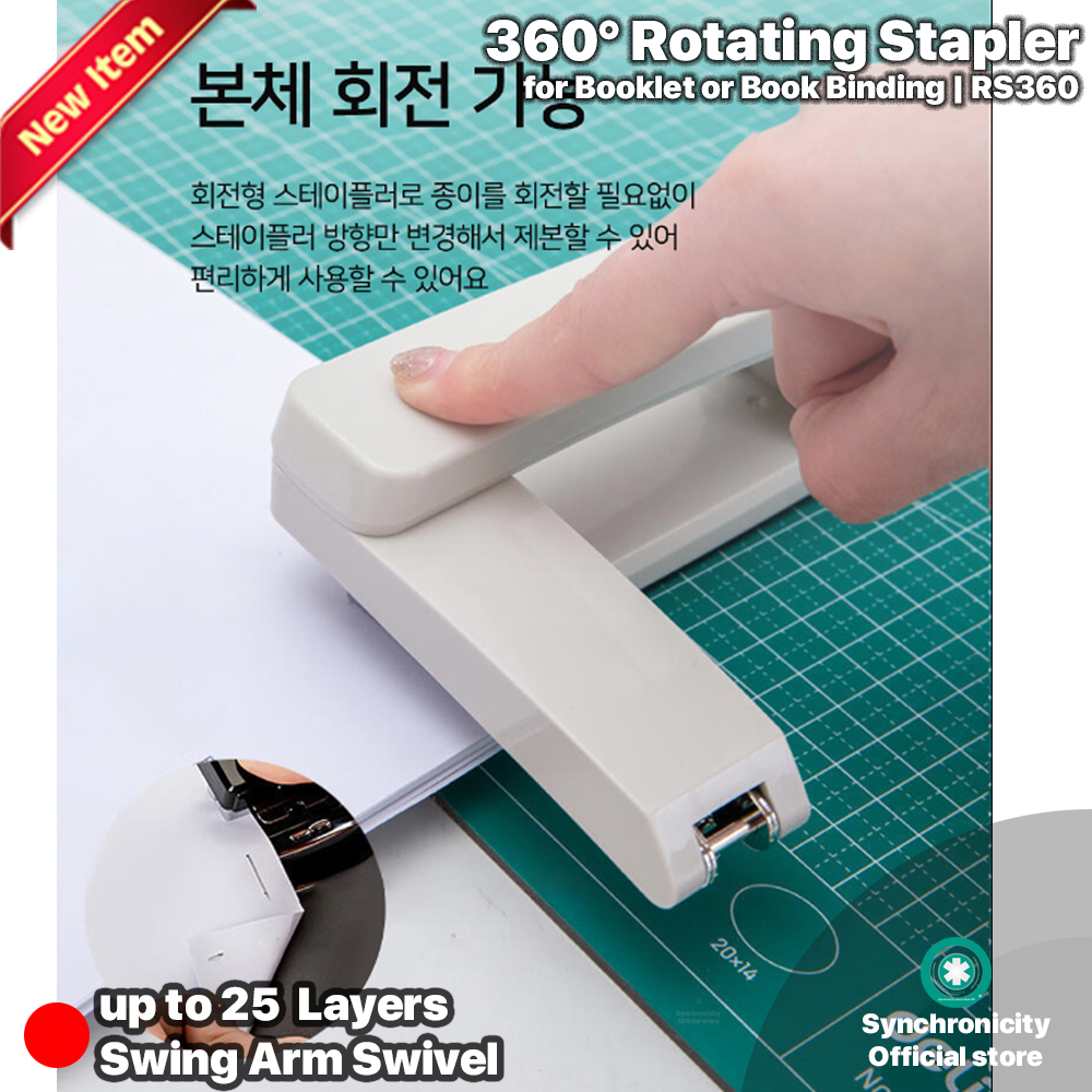 RS360 Stapler Rotation Heavy Duty 360 Rotating Stapler Effortless
