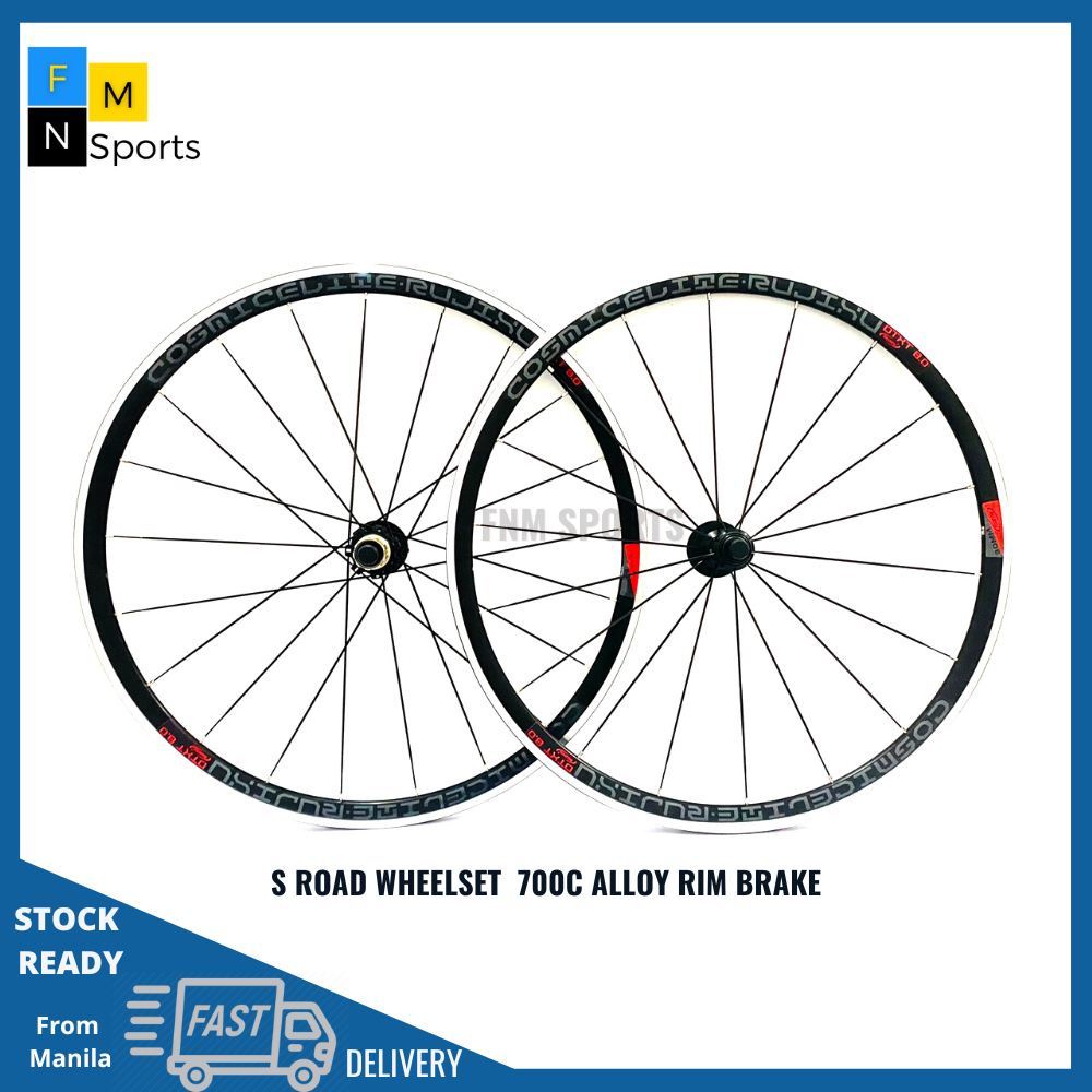 FNM Sports S Road Wheelset Road Bike Wheel 700c Alloy Rim Brake Lazada PH