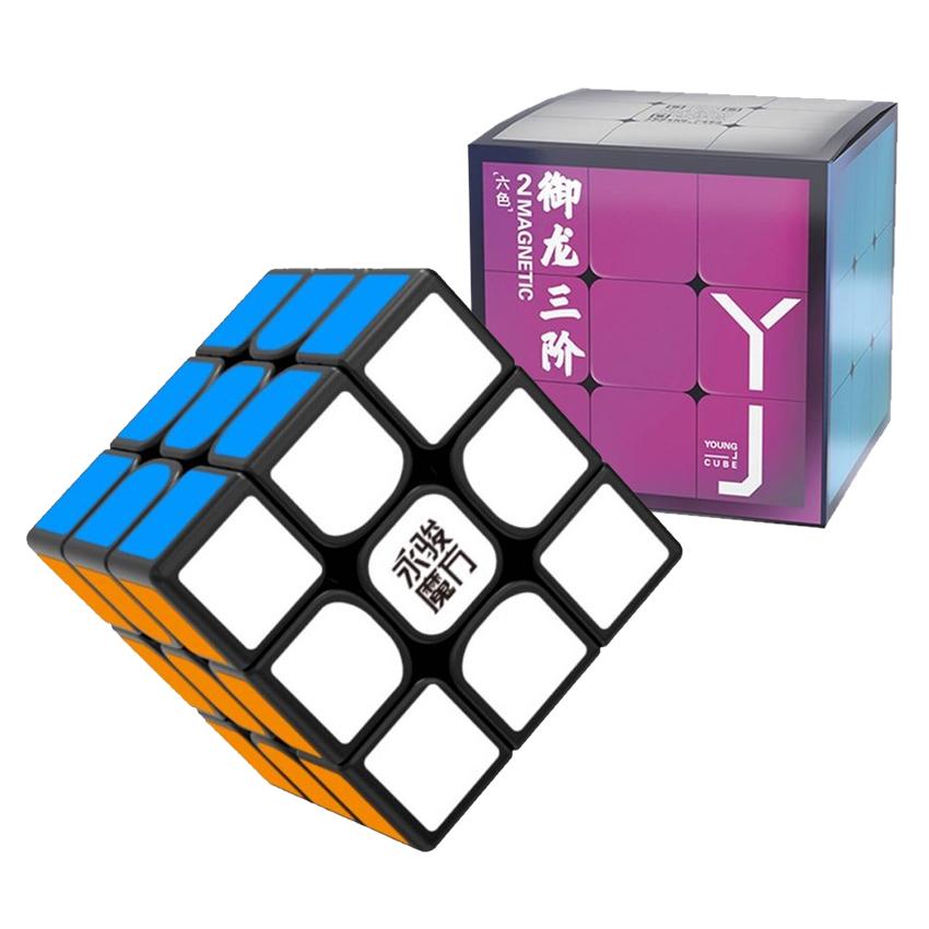 OJIN YONGJUN YJ Fluctuation Angle V2 3X3 BianHuanJinGang Puzzle Cube Smooth Cube Twisty Puzzle Smooth Magic Cube Brain Teaser Puzzle Toys Stickerless