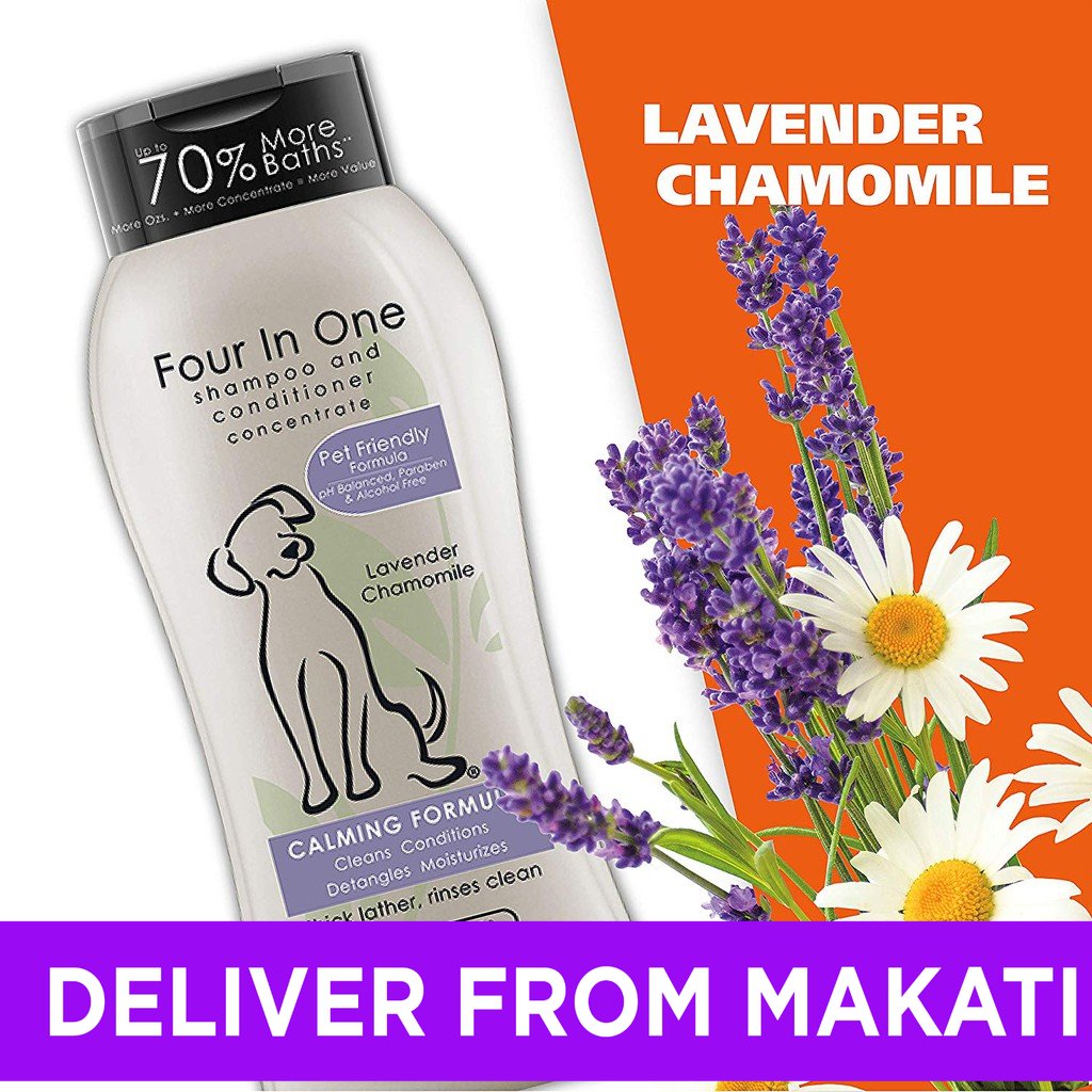 Wahl Odor Control Concentrate Dog Shampoo 24 oz Calming Formula