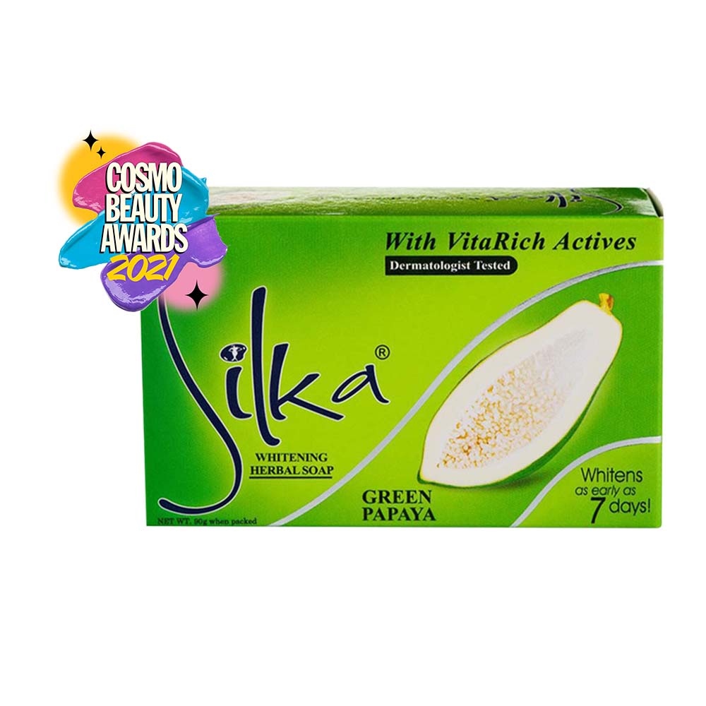 Silka Green Papaya Whitening Soap 90g | Lazada PH