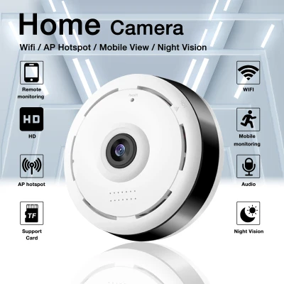 V380 Pro CCTV camera V3-G mini camera Smart HD 1080P Night Vision Two-Way Audio Home Monitor 3D Panoramic HD Home surveillance IP Camera CCTV camera connect to cellphone Wireless WIFI Network Security camera