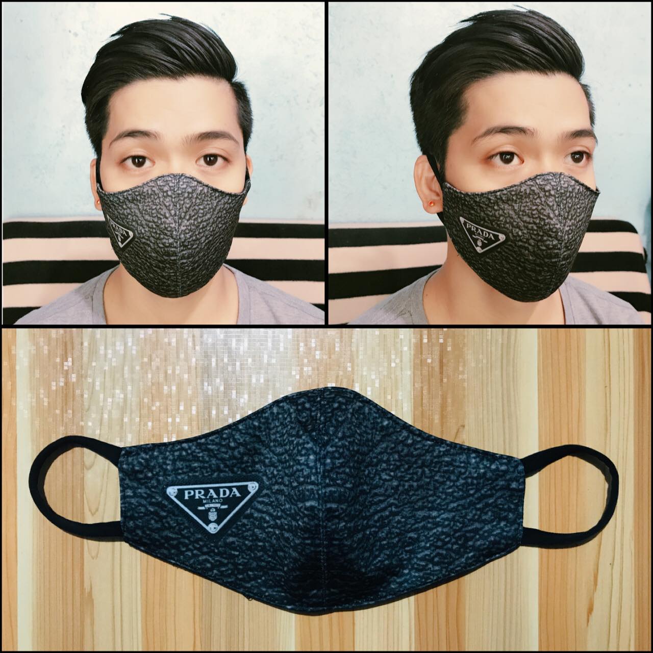 SIGNATURE MASK/DESIGNER MASK [PRDA TRIA] | Lazada PH