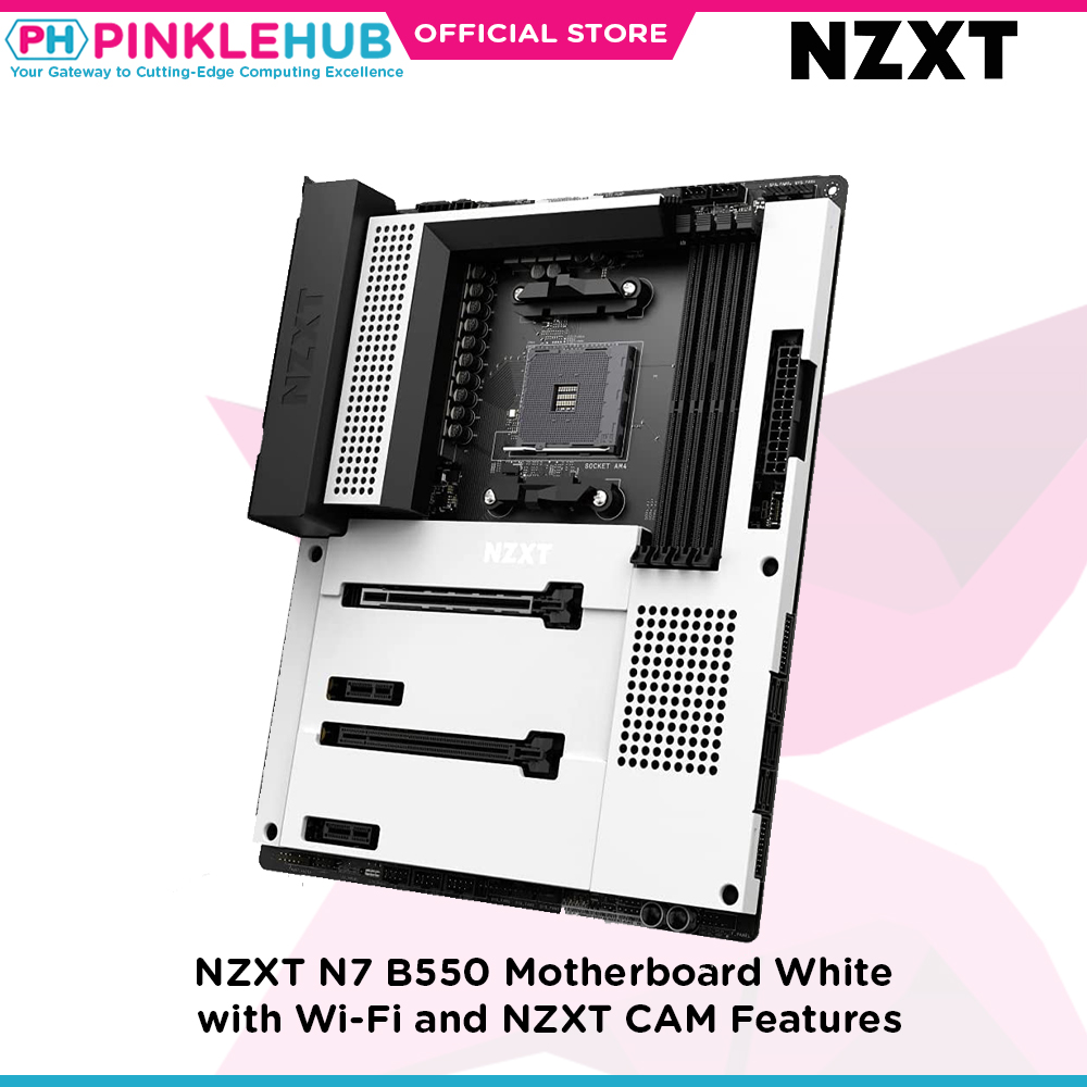 Nzxt White B550 Motherboards Nzxt Amd White Motherboard PinkleHub