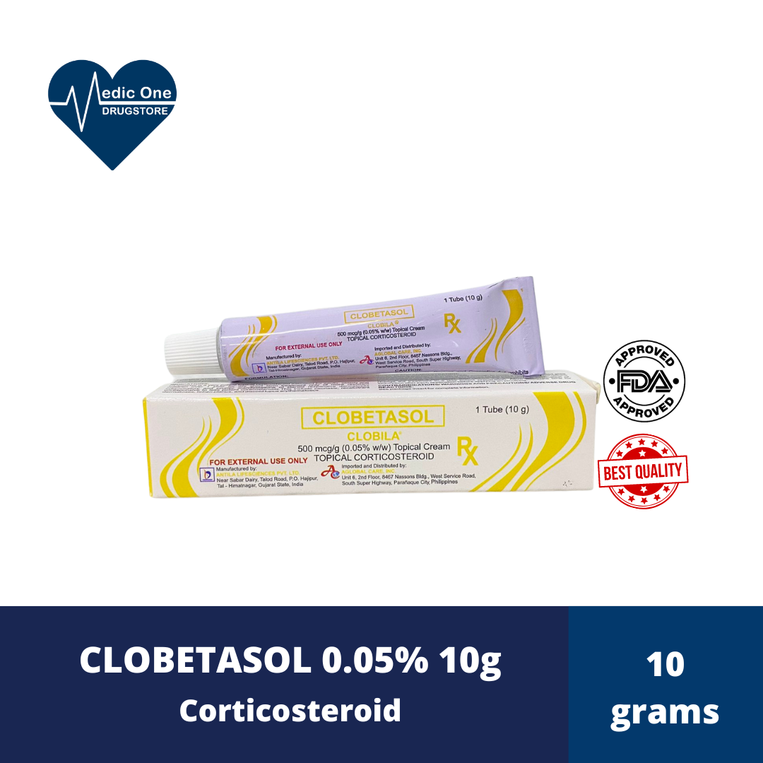 Clobetasole Cream Clobila 0.05% 10g 1 Tube | Lazada PH