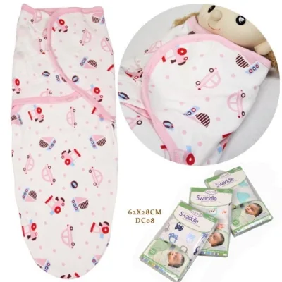 Swaddle Baby Sleep Sack Swaddle Receiving Blanket Swaddling Wrap 100%Cotton