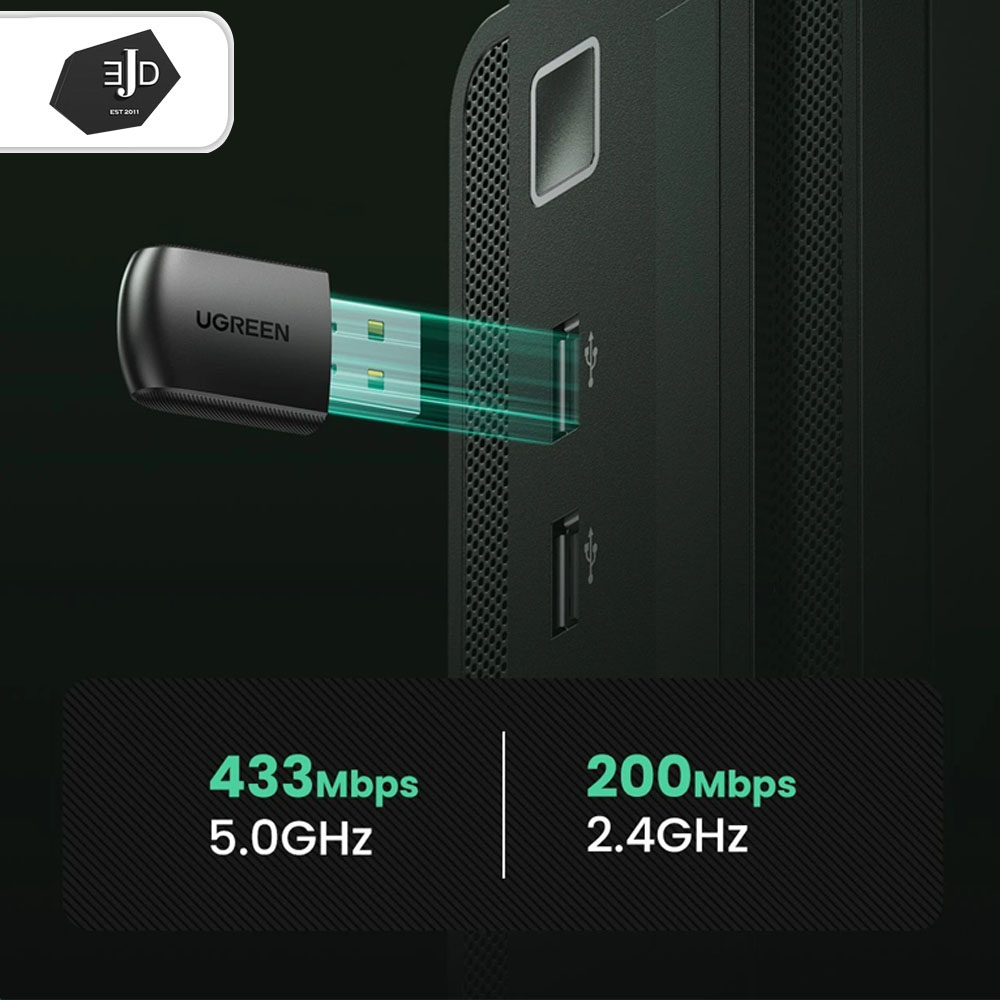 UGREEN CM448 20204 Wifi Adapter | Ugreen | Wifi Dongle | Dual Band ...