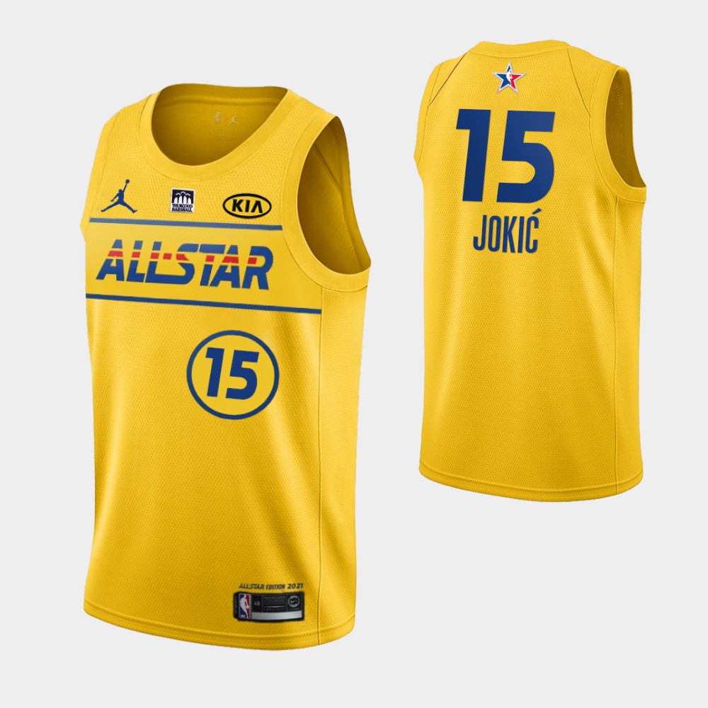 nuggets yellow jersey