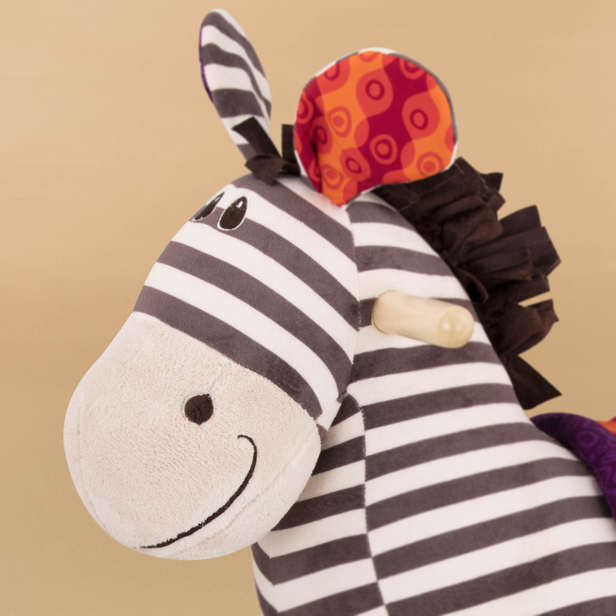 b toys rocking zebra