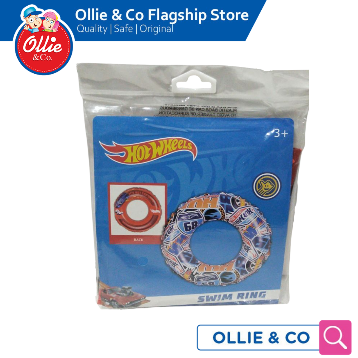 Swimming ring for 4 best sale year old