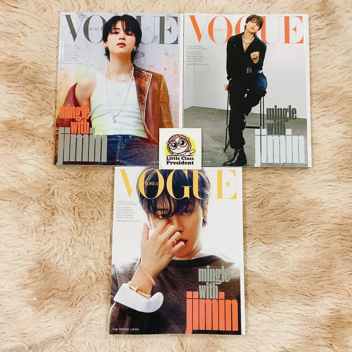 Jimin - VOGUE Korea Magazine [mingle with jimin] Cover Jimin (Apr 2023