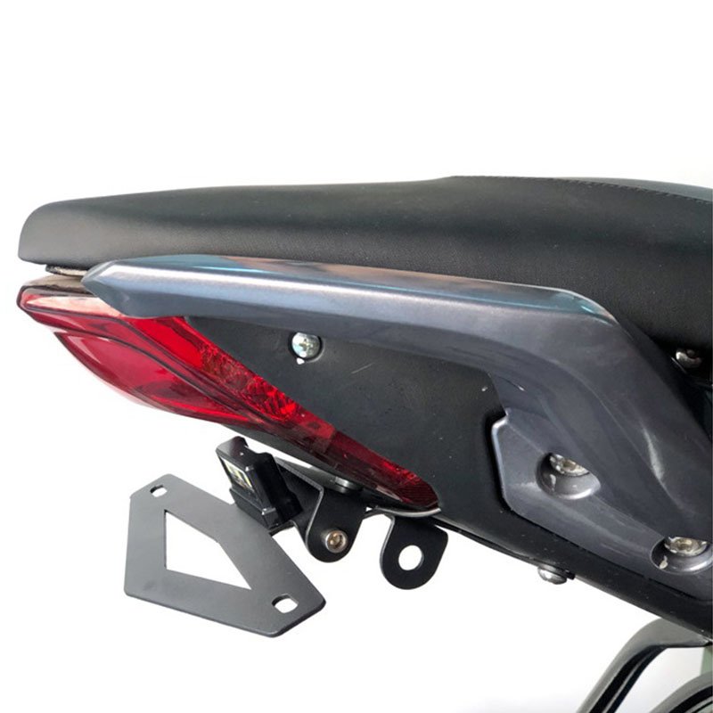 Motorcycle Rear License Registration Plate Tail Frame Holder Bracket ...