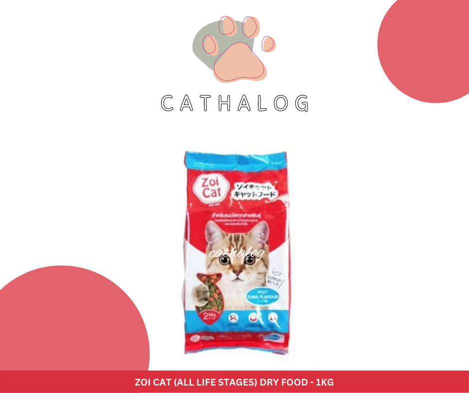Zoi Cat 1kg Repacked Tuna Flavor Cat Dry Food All life stages for