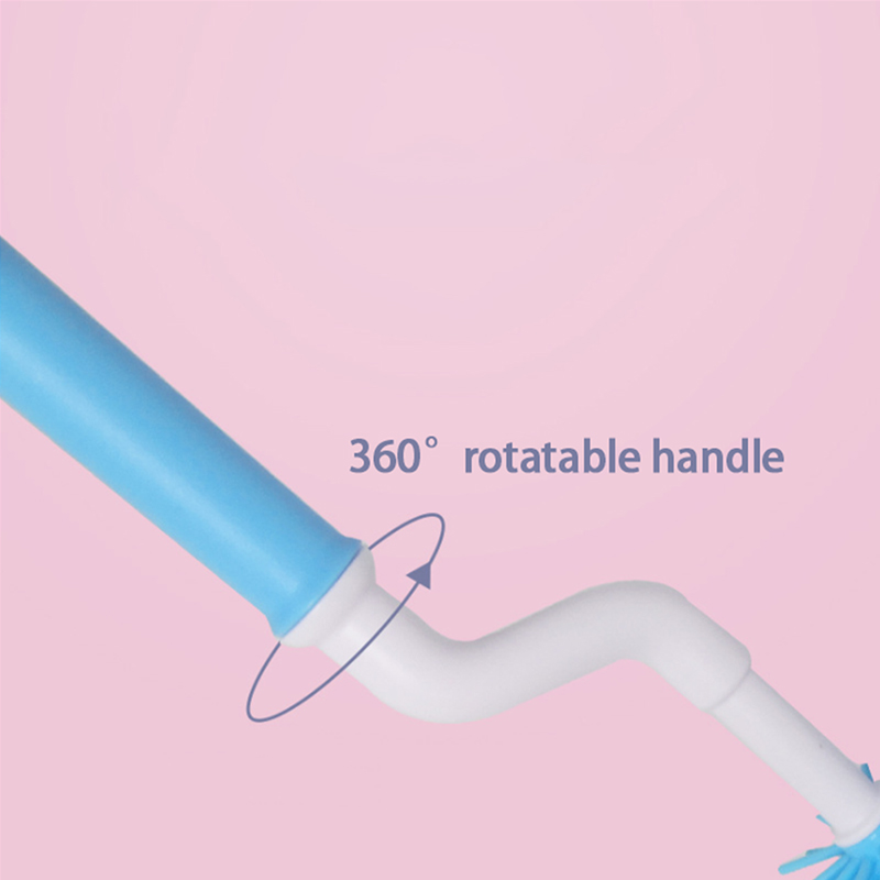StarryBaby Bottle Cleaning Brush Set Long Handle Silicone Brushes