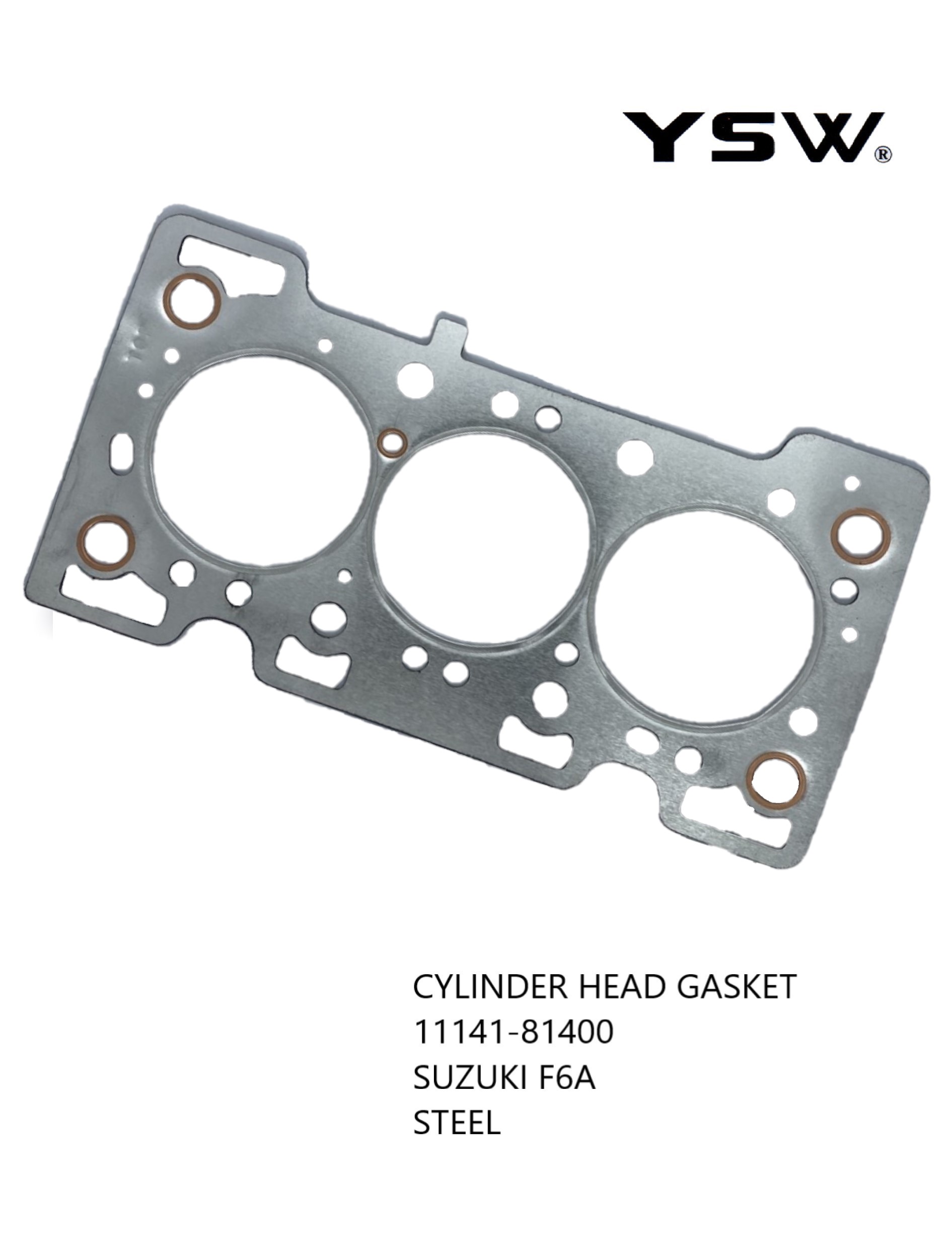 CYLINDER HEAD GASKET Replacement part no: ( 11141-81400 ) SUZUKI F6A ...