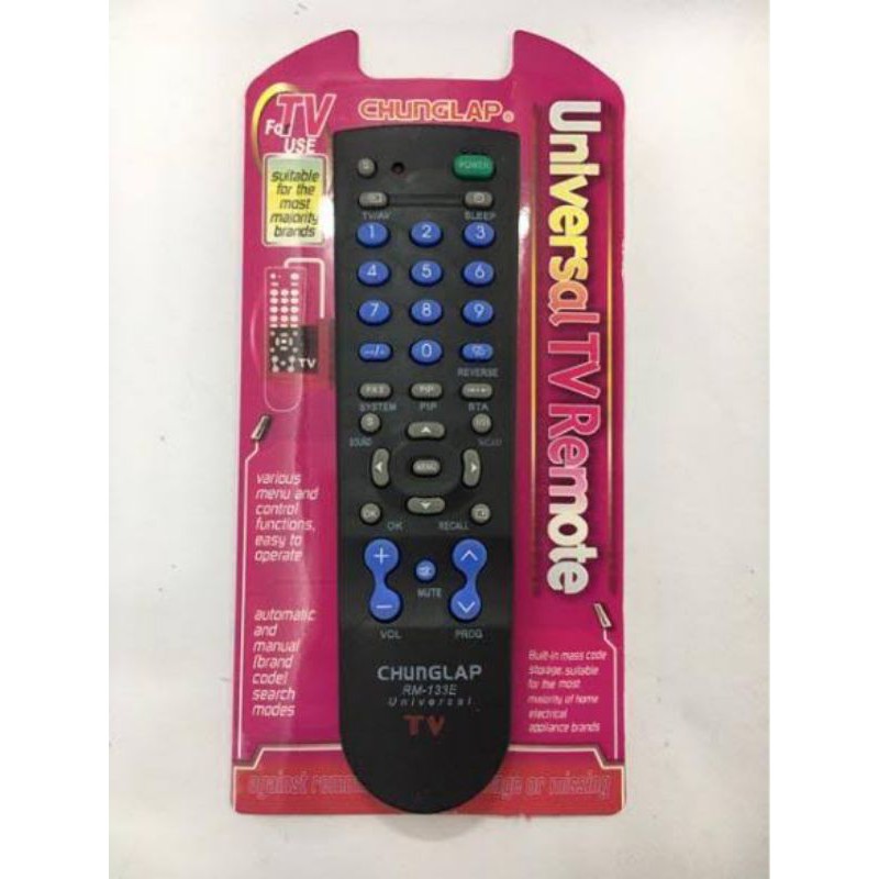 RM133 Chunglap UNIVERSAL REMOTE Lazada PH
