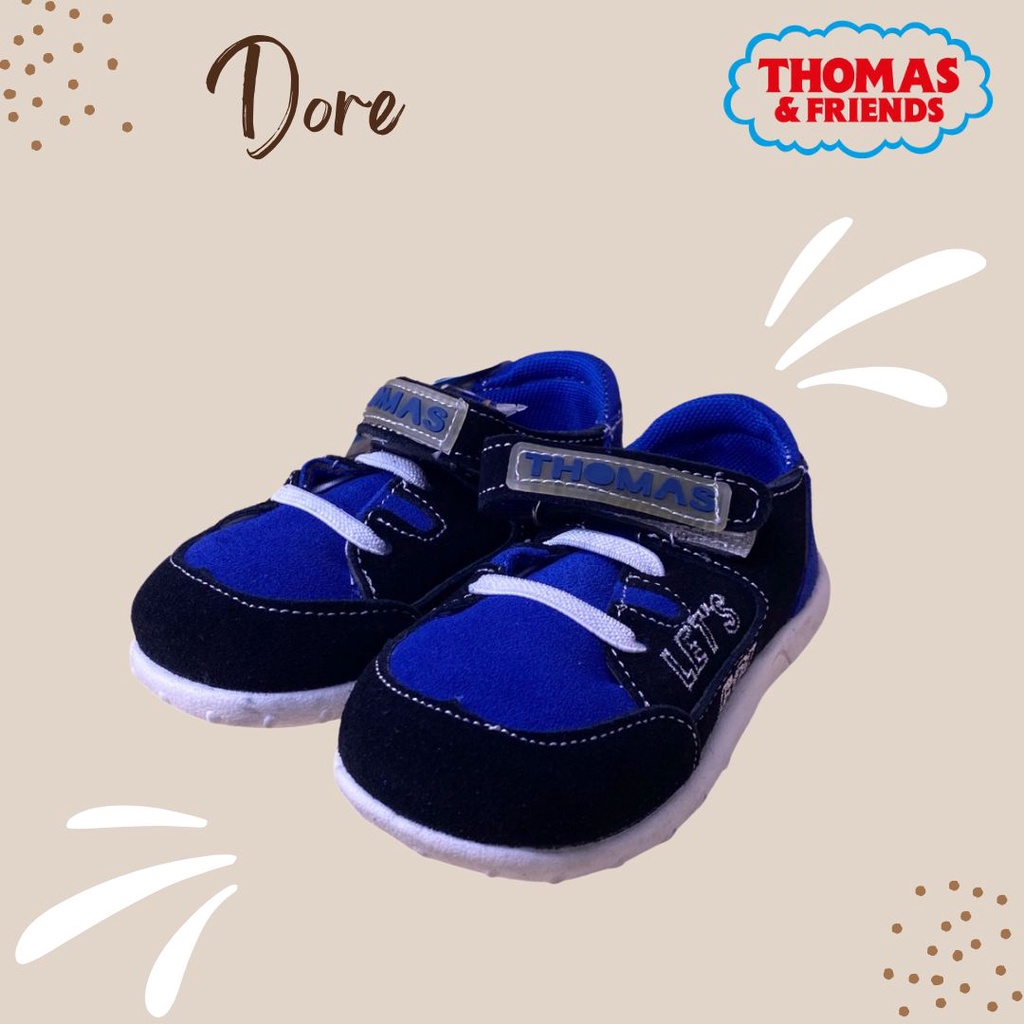 Thomas and Friends Dore Blue kids shoes | Lazada PH