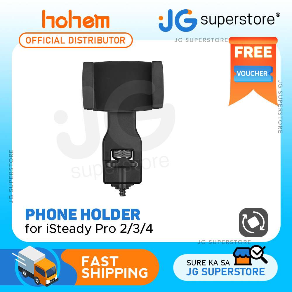 Hohem Phone Holder Universal Smartphone Clamp with 1/4\