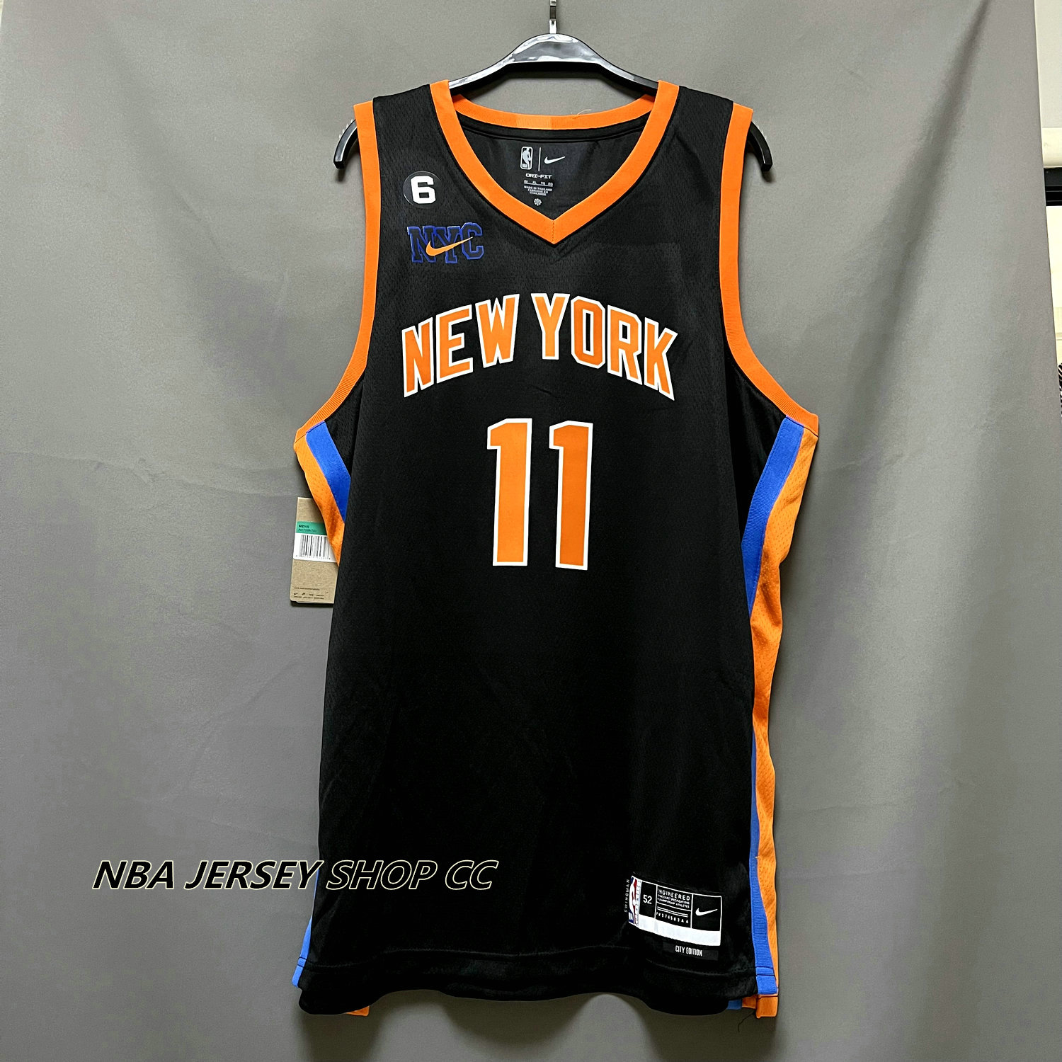 Authentic Jalen Brunson New York Knicks 22/23 City Edition jersey review 