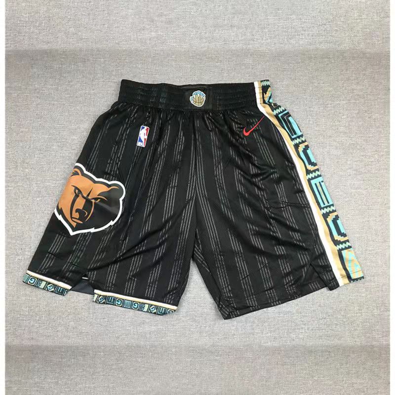 Memphis Grizzles NBA game style shorts