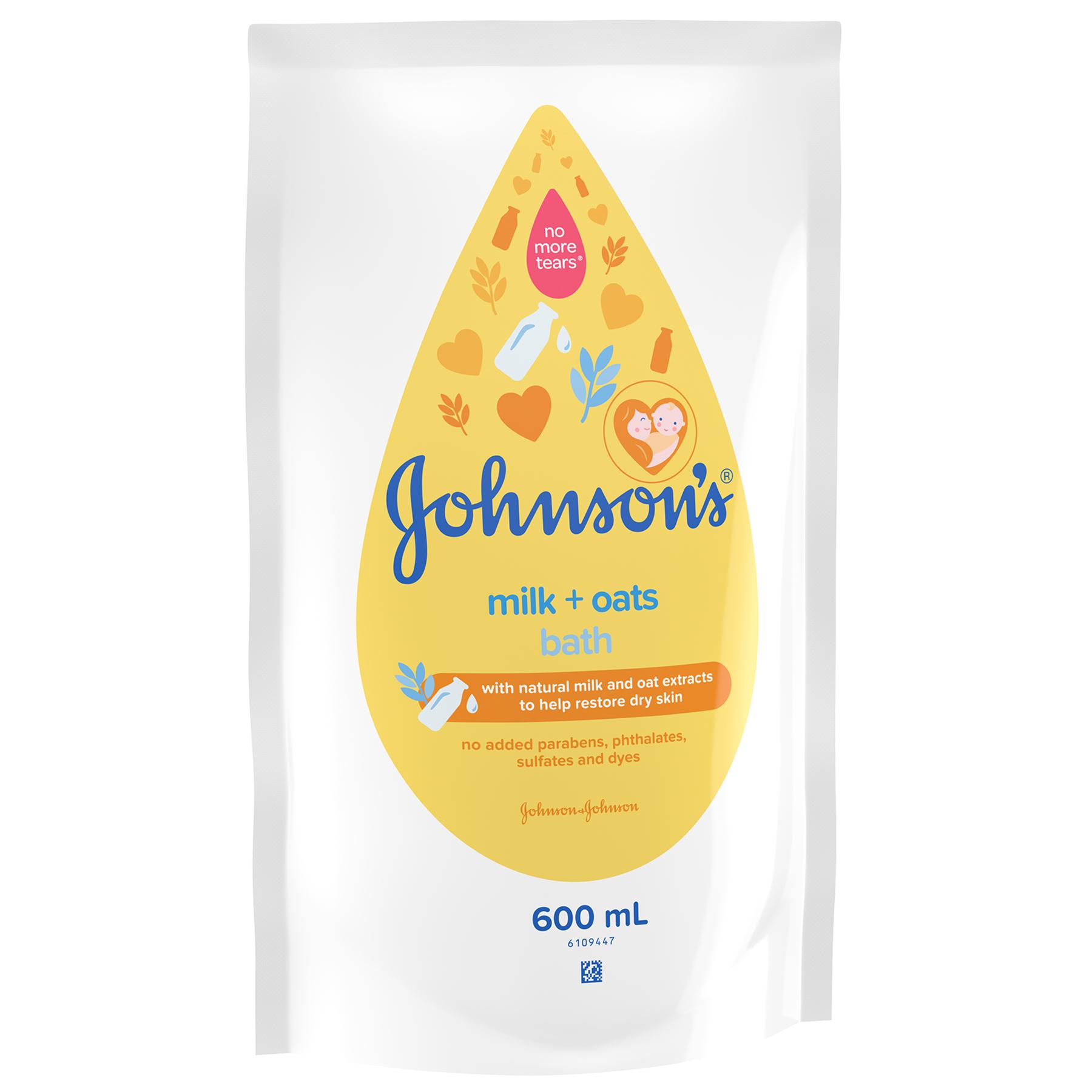 johnson baby bath milk and oats