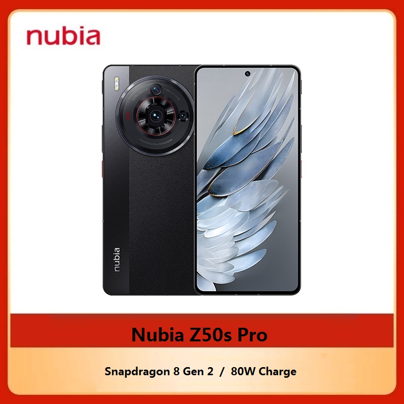 nubia Z50S Pro with 6.78″ 1.5K 120Hz AMOLED display, Snapdragon 8