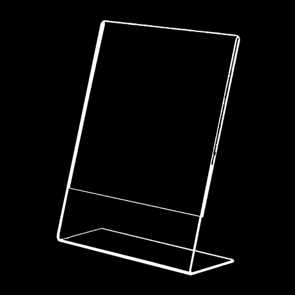 Clear Acrylic Stand [SET A - A4, SHORT, 8R] 1pc PORTRAIT SIGN PHOTO ...