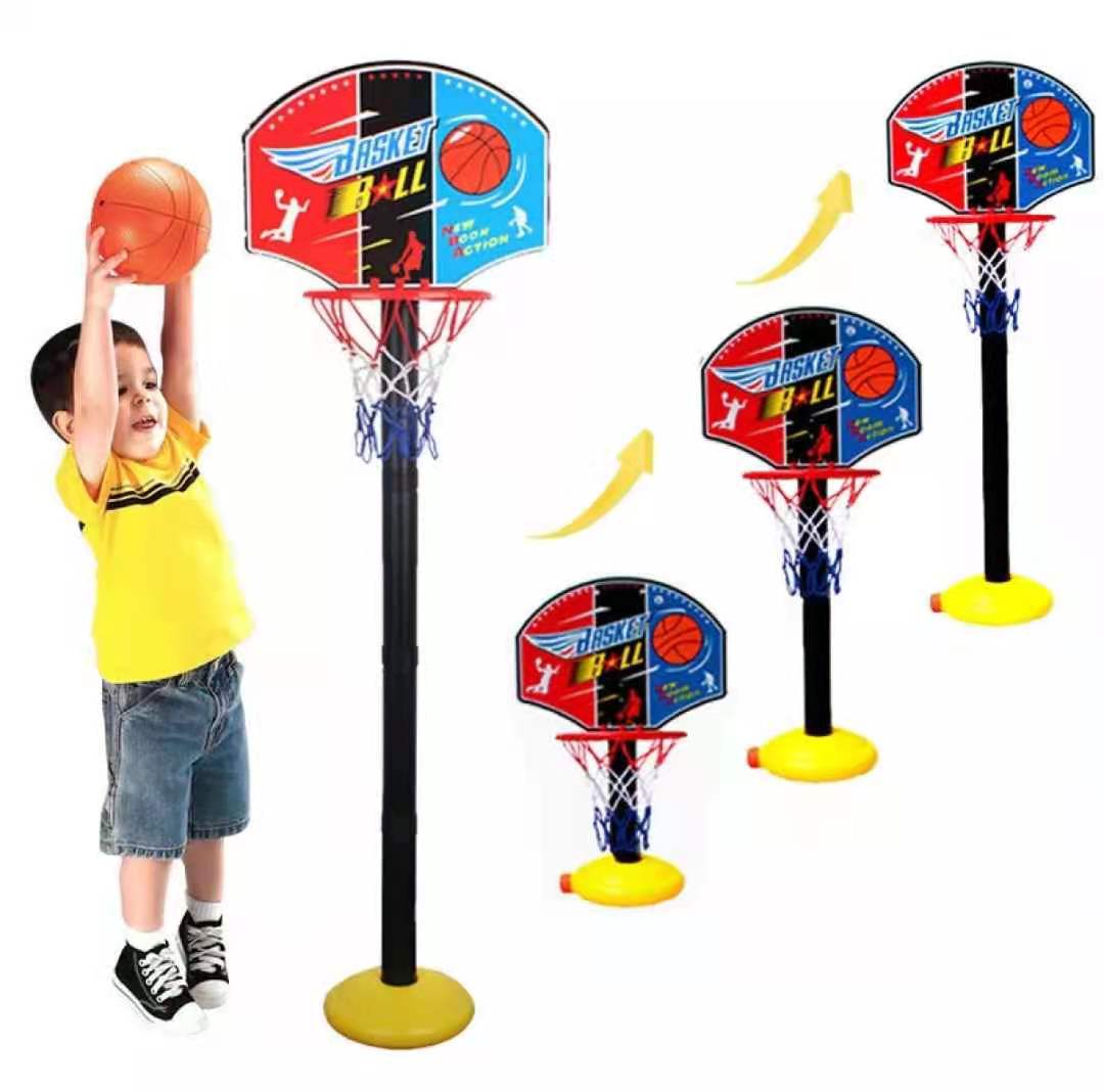 Kids mini basketball Stand Full Set Adjustable Hoop Board Basket Ball