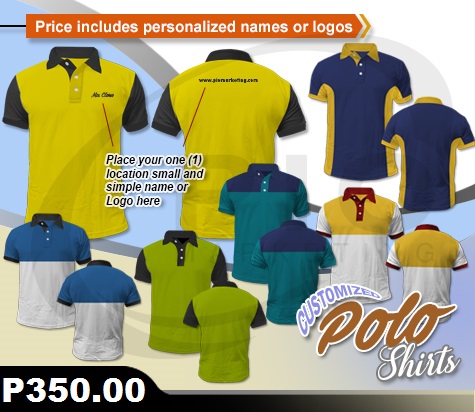 CUSTOMIZED POLO UNIFORM SHIRT | Lazada PH