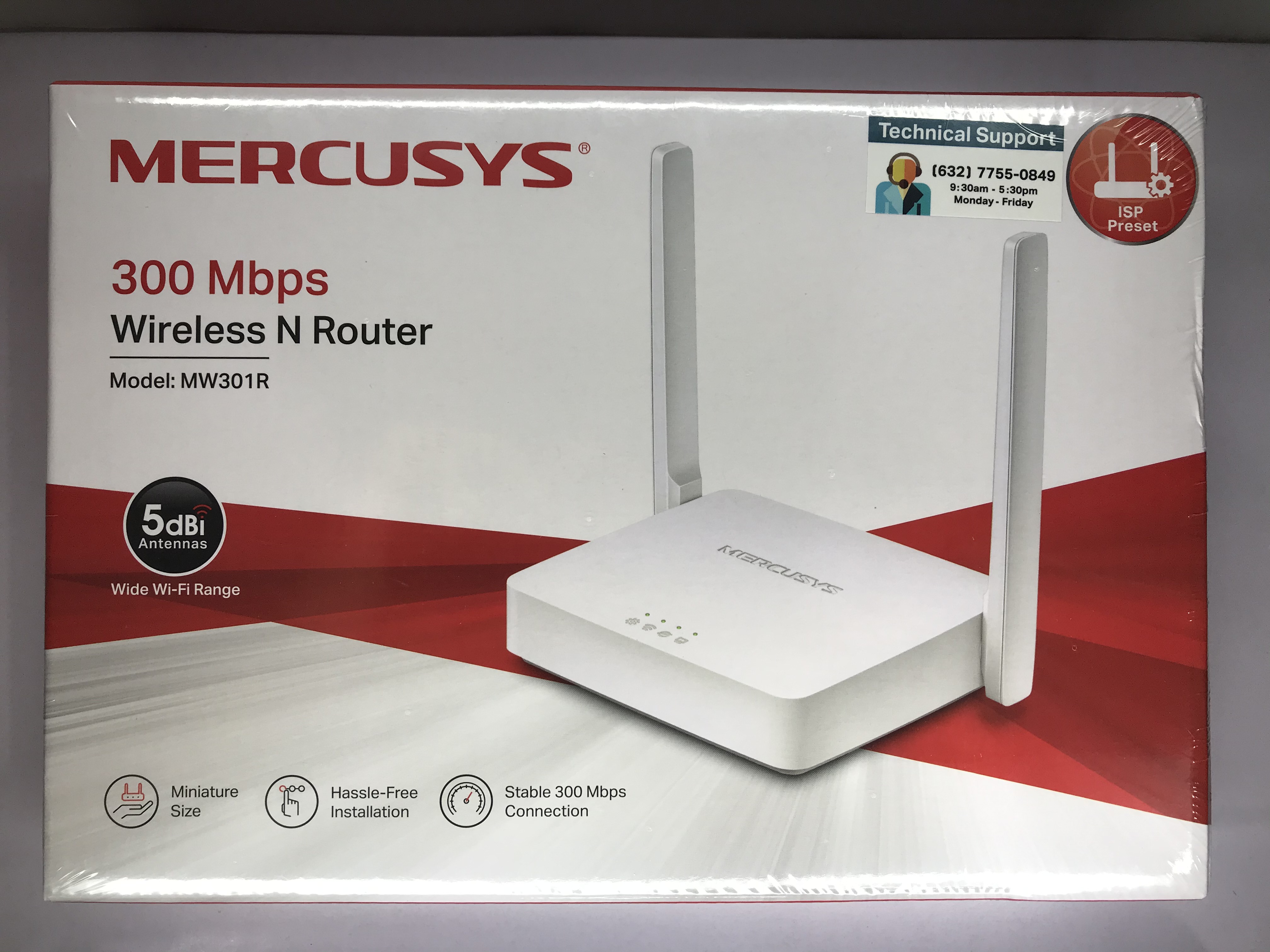 Mercusys MW301R 300mbps 2 Antenna Router | Lazada PH