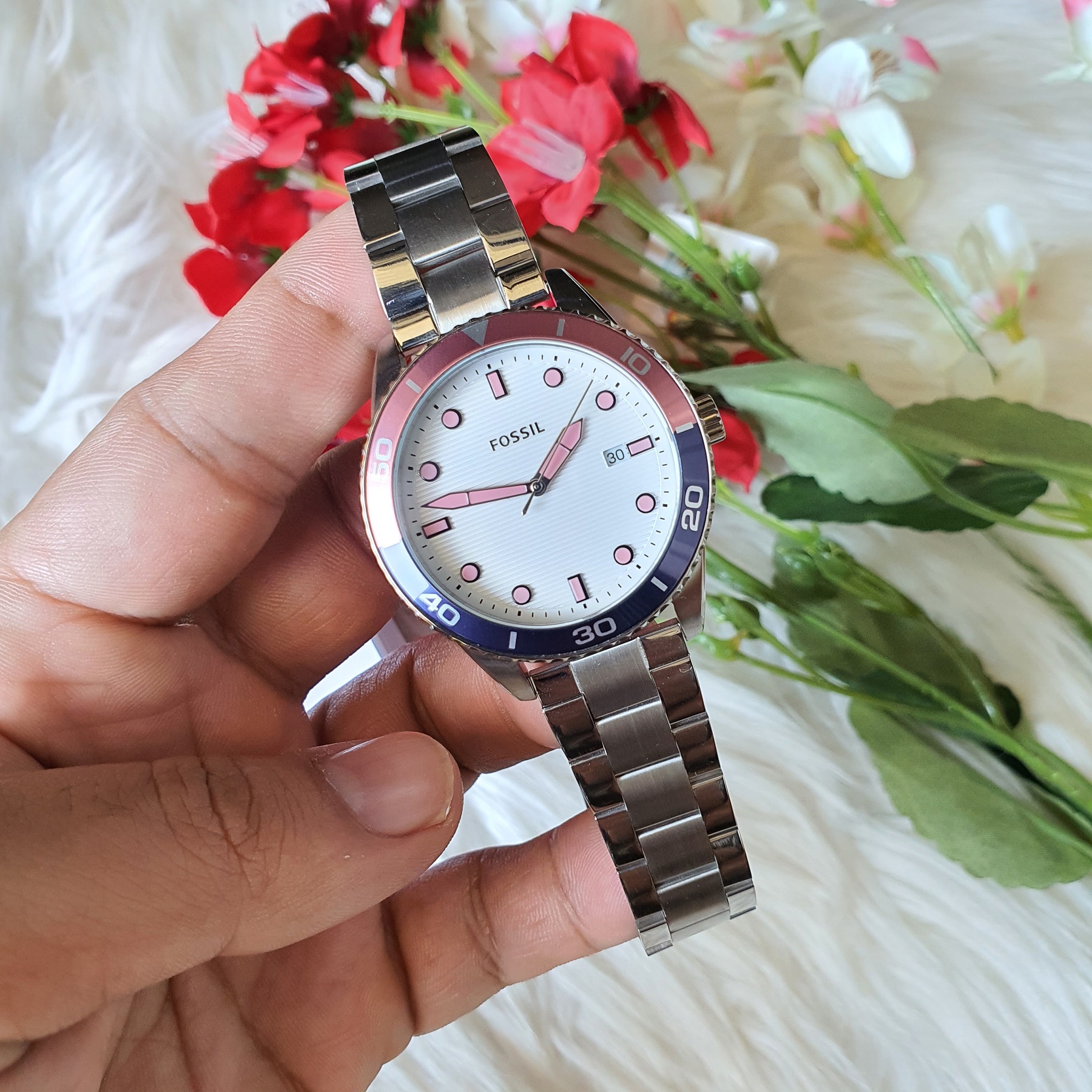 Fossil BQ3597 Dayle Three-Hand Date 