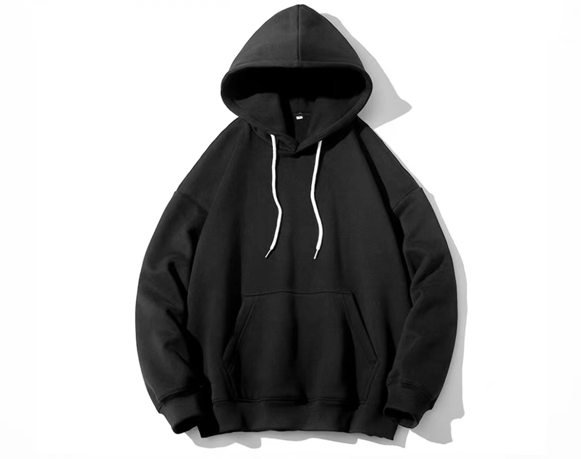 Unisex Plain Hoodie jacket Not Zipper