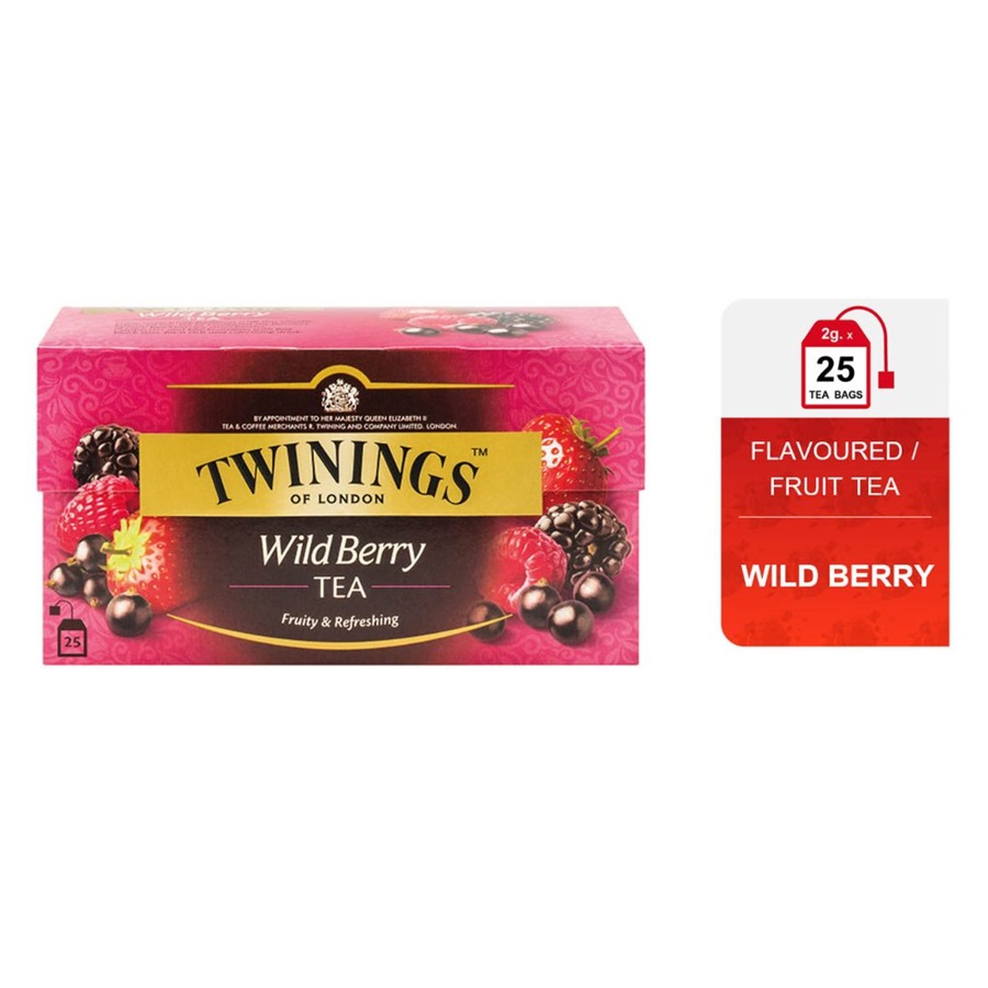 Twinings Wild Berry Fruit Tea 2g x 25 Lazada PH