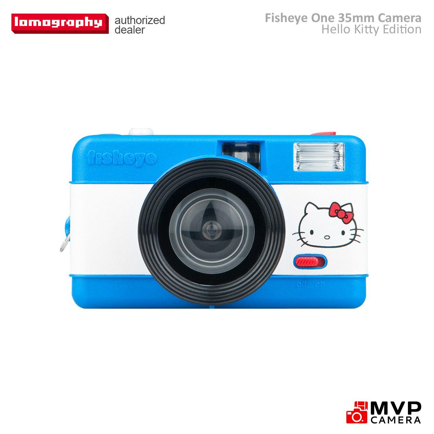 LOMOGRAPHY Fisheye One 35mm Film Camera Hello Kitty Edition MVP