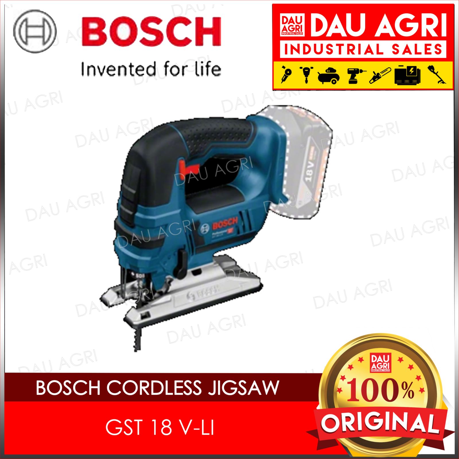 Bosch Cordless Jigsaw GST 18 VLI Lazada PH