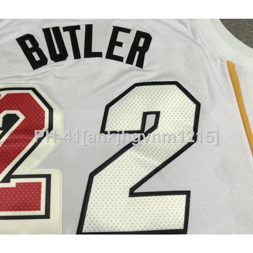Subolong Miami Heat City Edition Jersey No. 22 Butler Wade Lowry Basketball Jersey