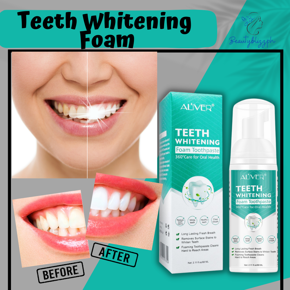 Original Whitening Foam Ultra-Fine Mousse Foam Deep Cleansing Teeth ...