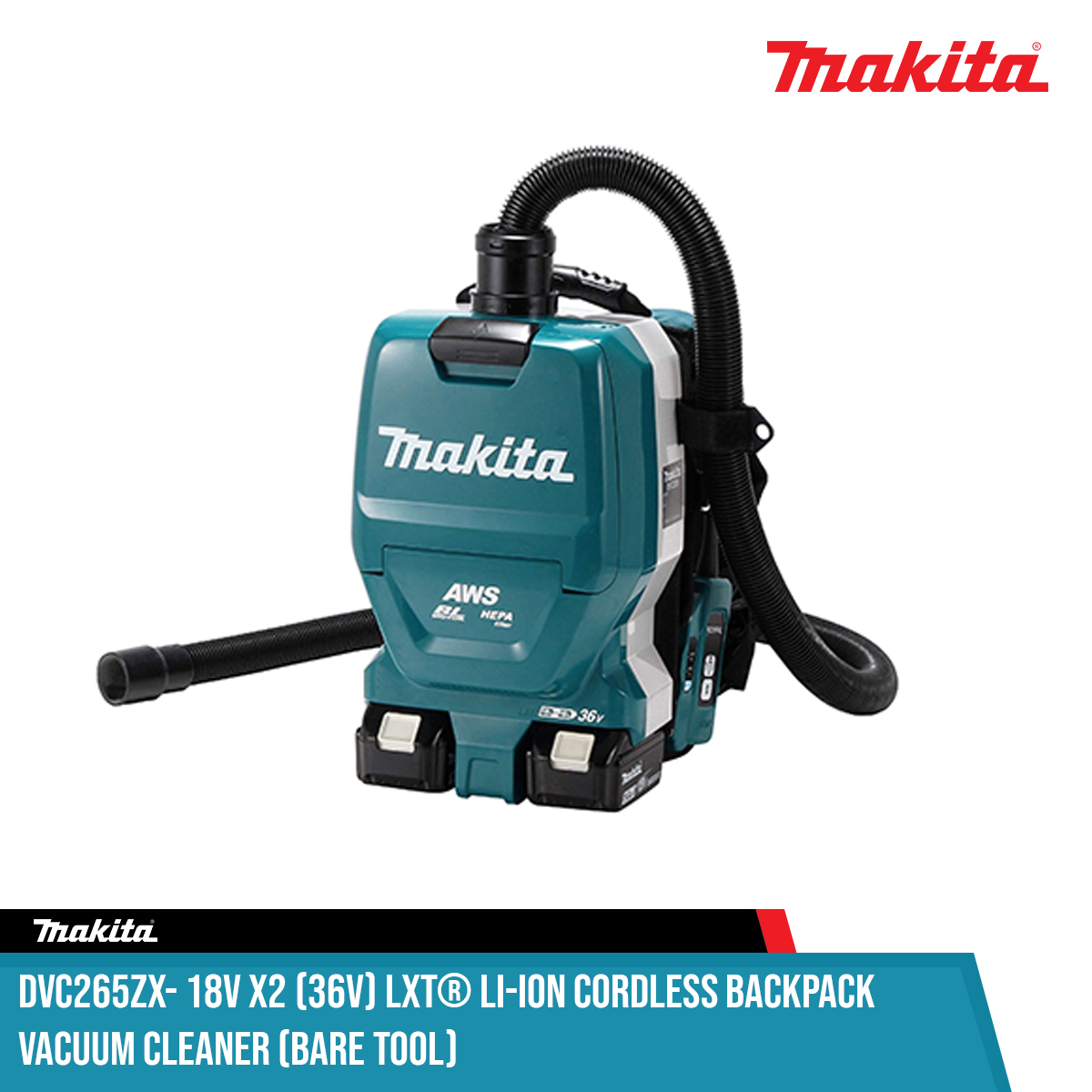 Li-Ion Cordless Backpack Vacuum Cleaner 