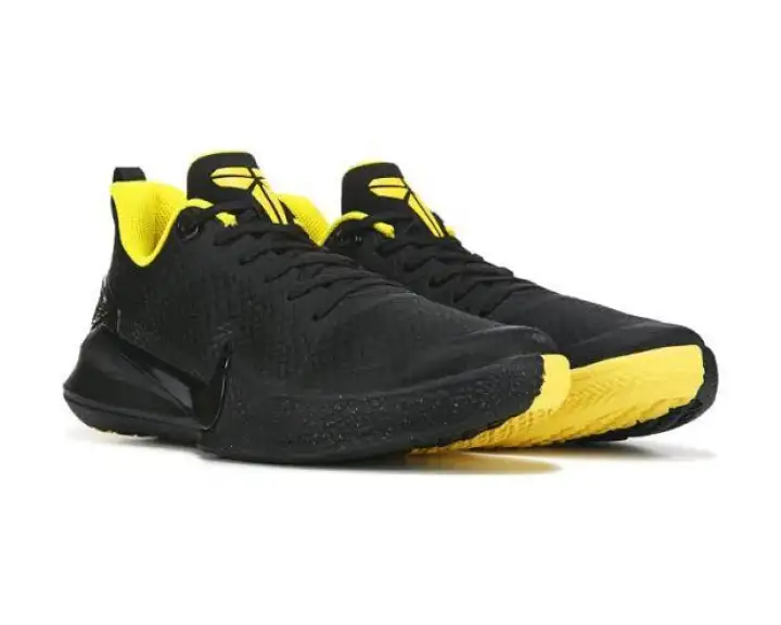 kobe black and yellow shoes