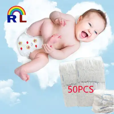 Baby disposable diapers supertough full core structure natural cotton (M.L.XL.XXL) TAPE TYPE AND PANTS TYPE