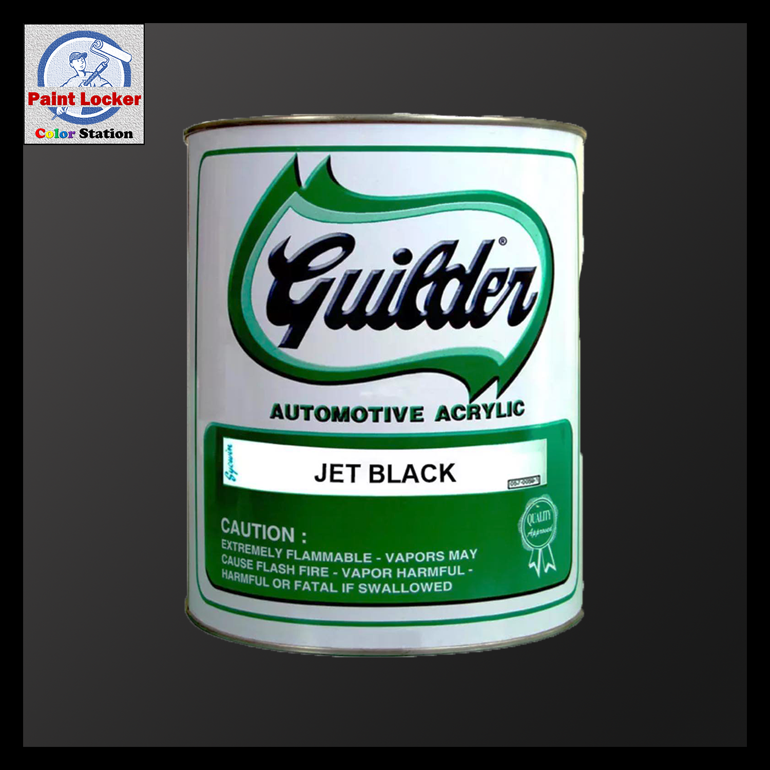 Guilder Automotive Acrylic Jet Black 4 Liters Lazada PH