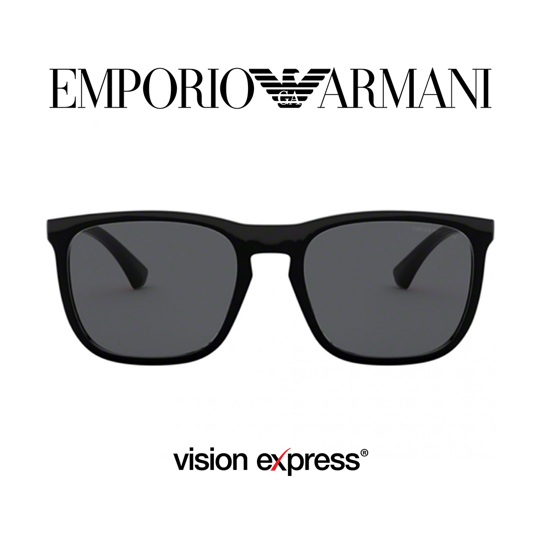 Emporio Armani EA 4001 5100/5A - Matte Grey Gold Sunglasses-mncb.edu.vn