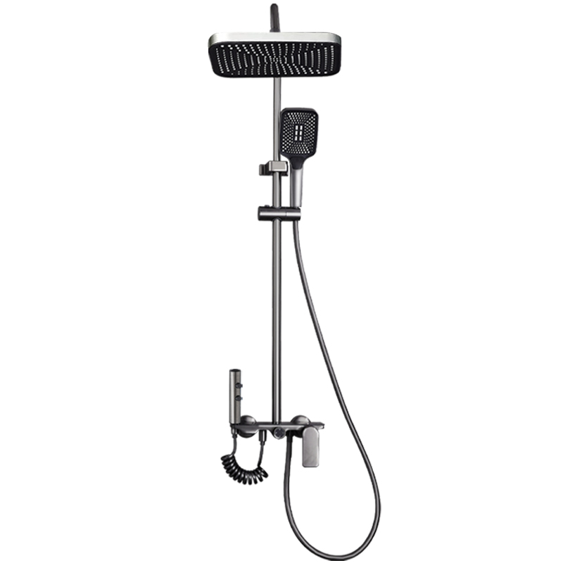 KORMES 4 in 1 304 Stainless Steel Silver Shower Set for Bathroom Hot