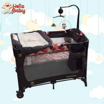 Hello Baby H29 Mamakids Baby Infant Crib Nursery Playpen With