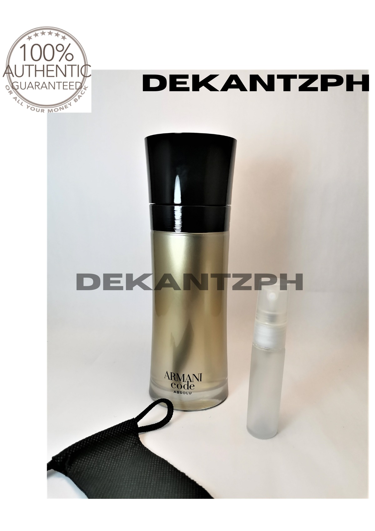 Armani code best sale absolu decant