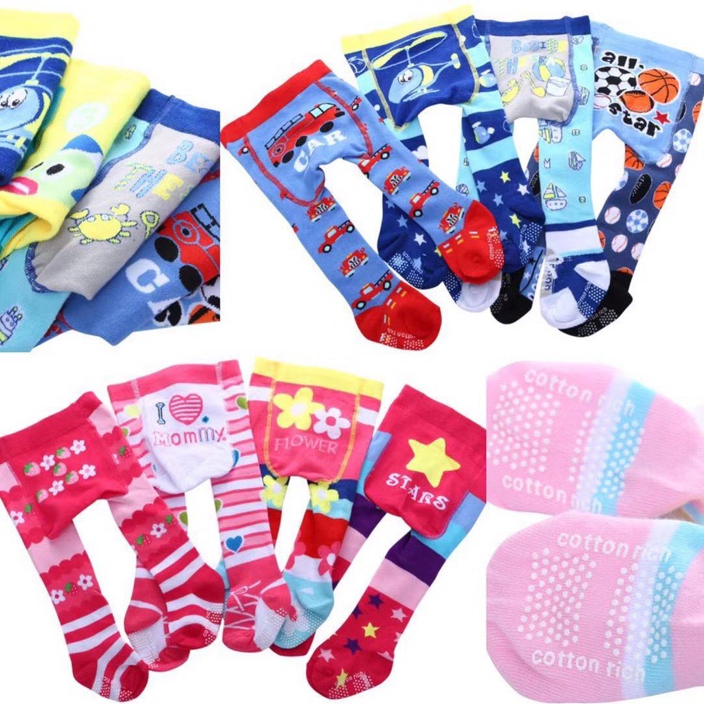 Coolbi Kids Premium Quality Baby Footed Leggings Baby Busha Pants