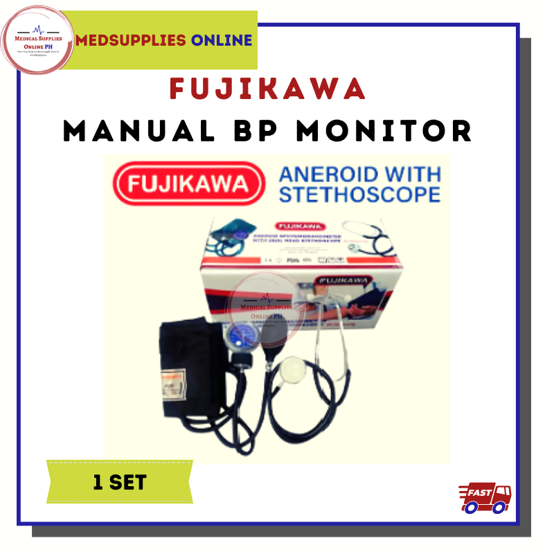 Fujikawa Manual BP Monitor Aneroid with Stethoscope Lazada PH