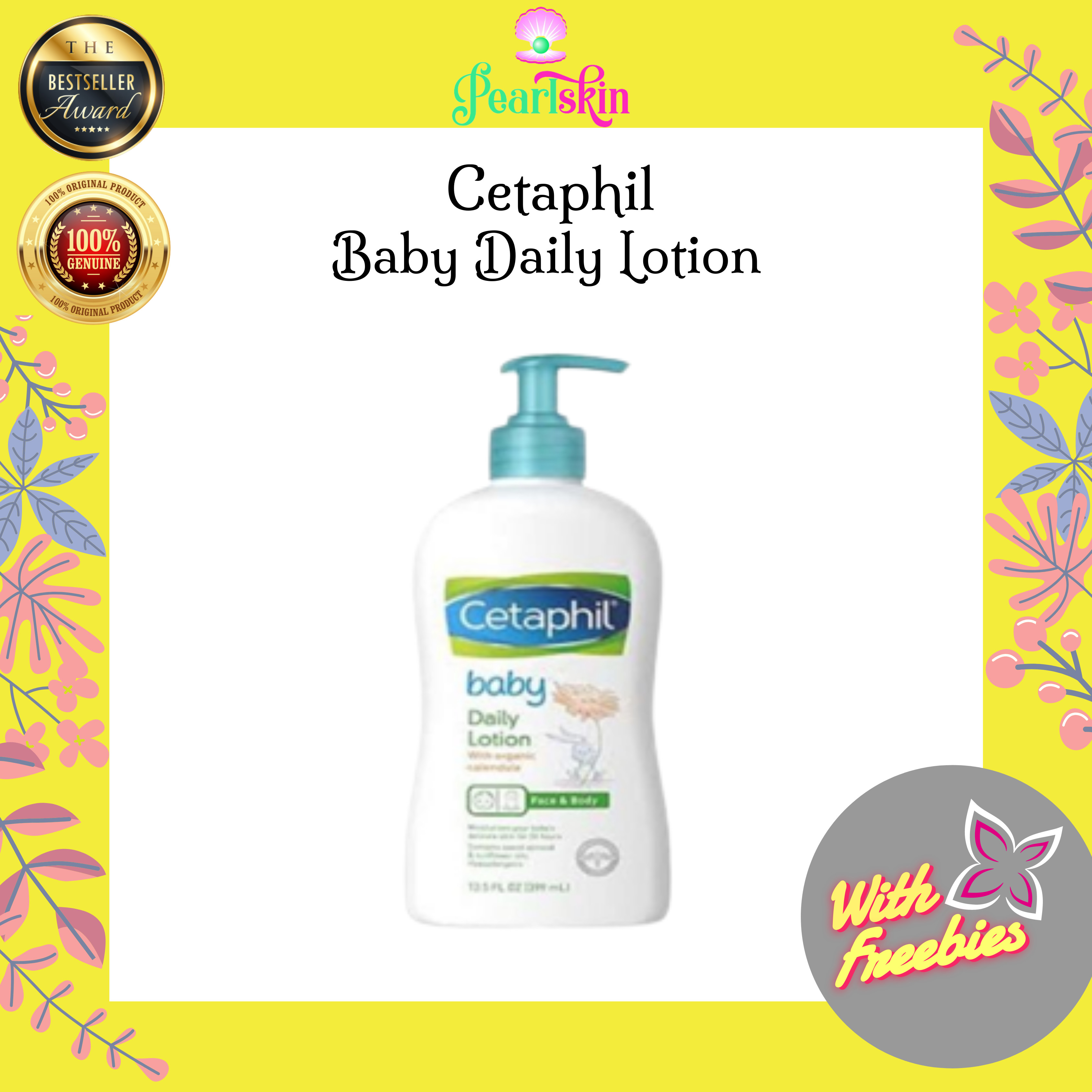 PEARL SKIN ORIGINAL Cetaphil Baby Lotion Body Lotion, Healthy Skin Essentials, Head To Toe