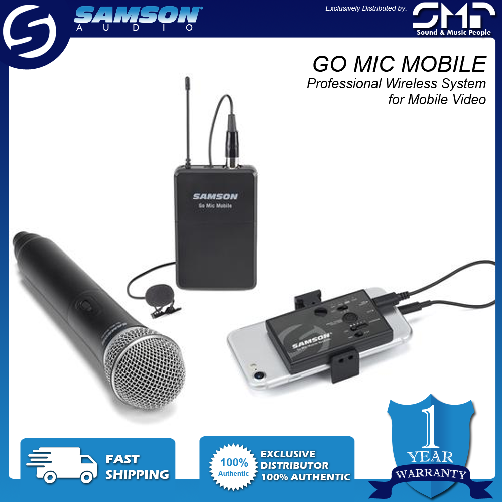 SAMSON Go Mic Mobile Handheld Wireless System Lazada PH