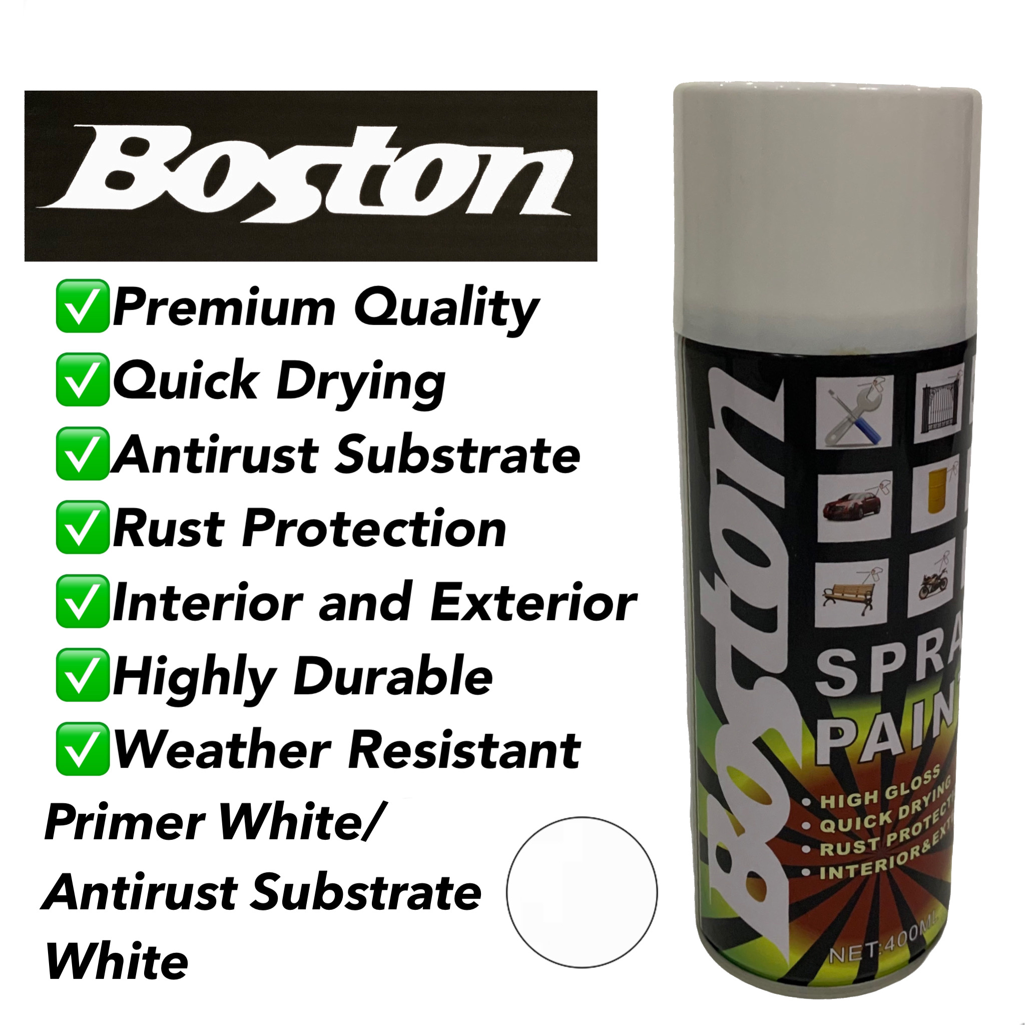 Primer White Spray Paint 400ml Lazada PH